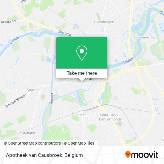 Apotheek van Causbroek plan