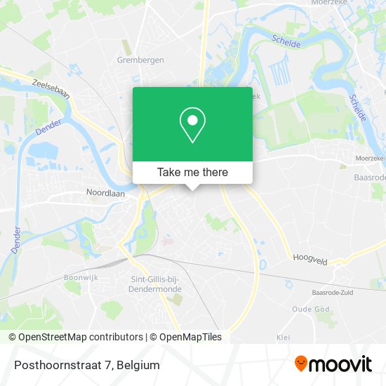 Posthoornstraat 7 map