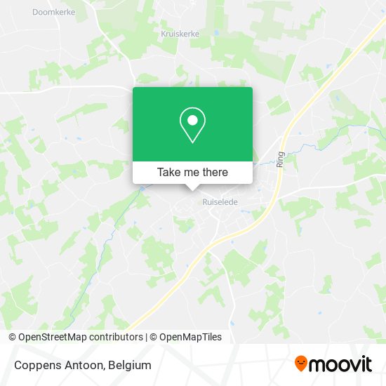 Coppens Antoon map