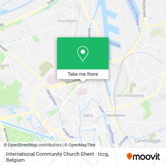 International Community Church Ghent - Iccg plan