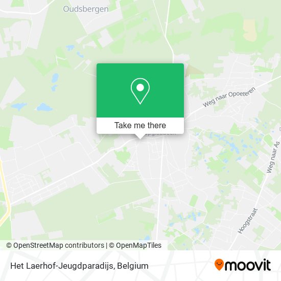 Het Laerhof-Jeugdparadijs plan