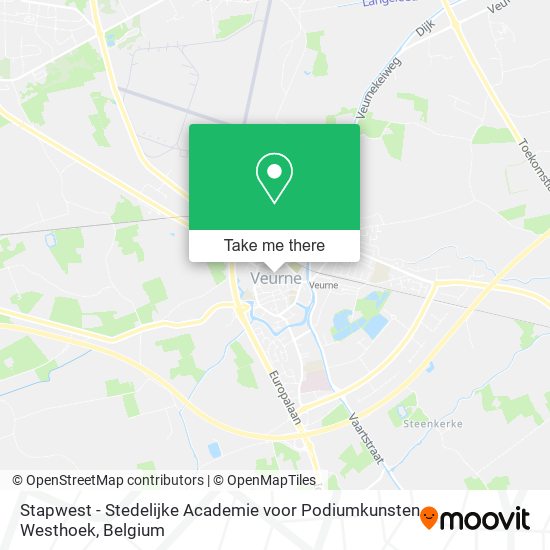 Stapwest - Stedelijke Academie voor Podiumkunsten Westhoek map