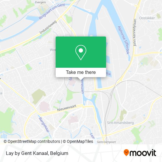 Lay by Gent Kanaal plan