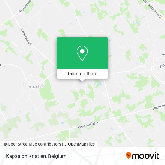 Kapsalon Kristien map