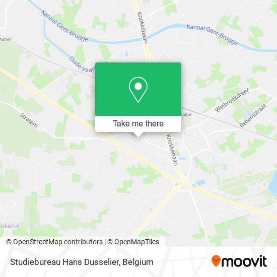 Studiebureau Hans Dusselier plan