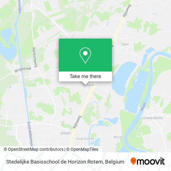 Stedelijke Basisschool de Horizon Rotem plan