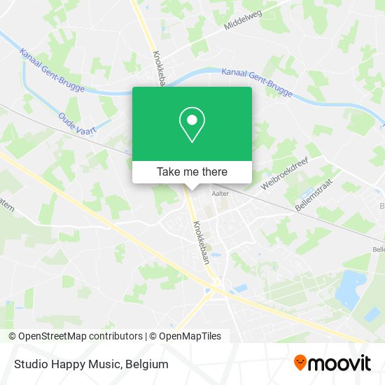 Studio Happy Music map