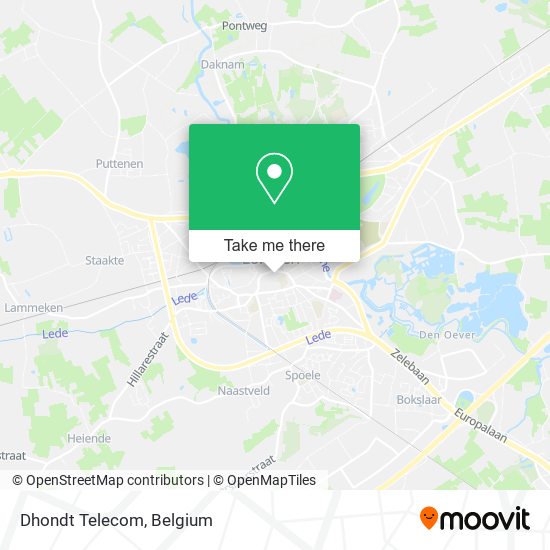 Dhondt Telecom map