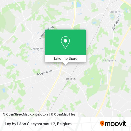 Lay by Léon Claeysstraat 12 plan