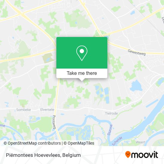 Piëmontees Hoevevlees map