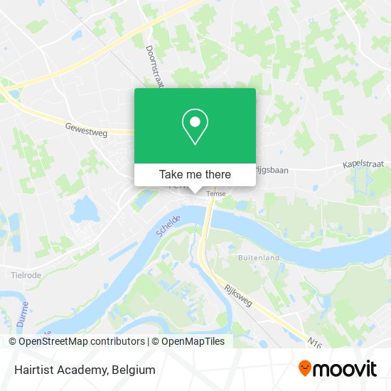 Hairtist Academy map