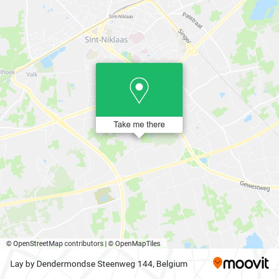 Lay by Dendermondse Steenweg 144 plan