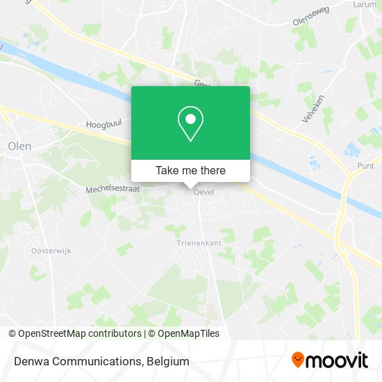 Denwa Communications map