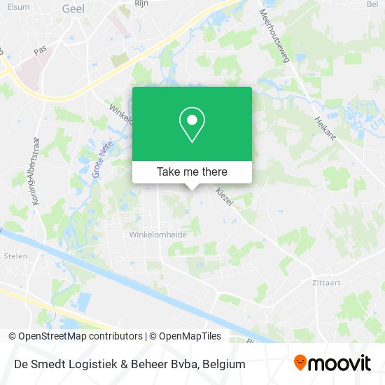 De Smedt Logistiek & Beheer Bvba plan