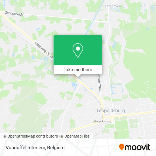 Vanduffel Interieur map