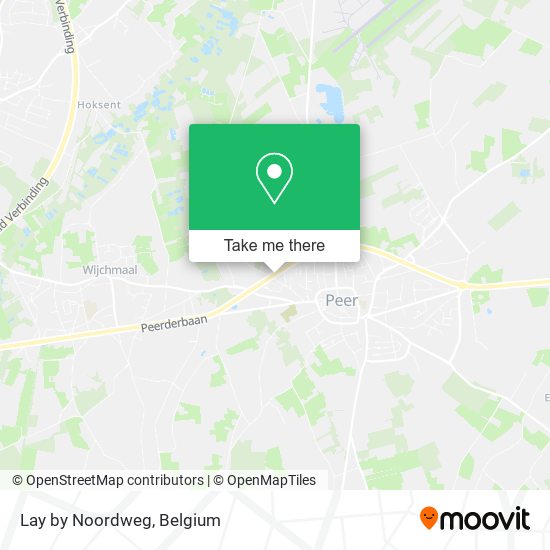 Lay by Noordweg map