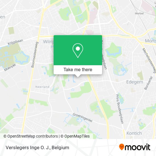 Verslegers Inge O. J. map