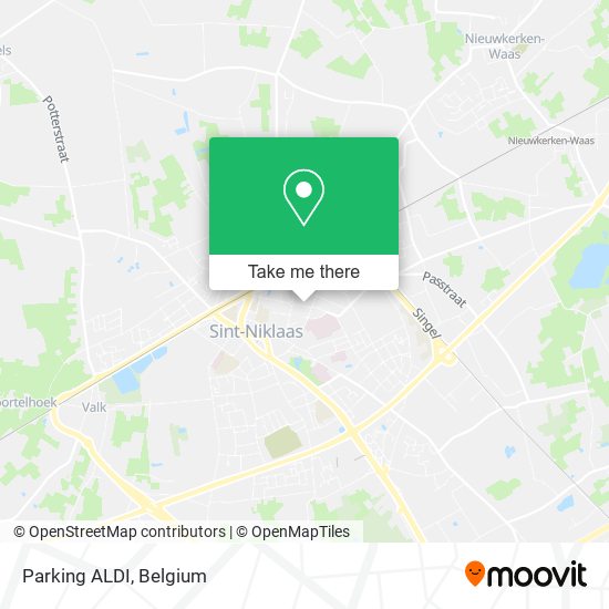 Parking ALDI plan