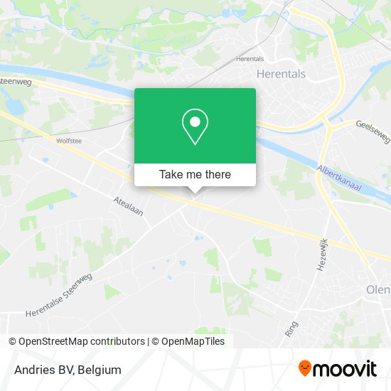 Andries BV map
