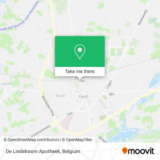 De Lindeboom Apotheek map