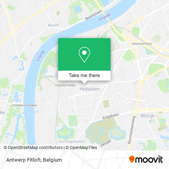 Antwerp Fitloft map
