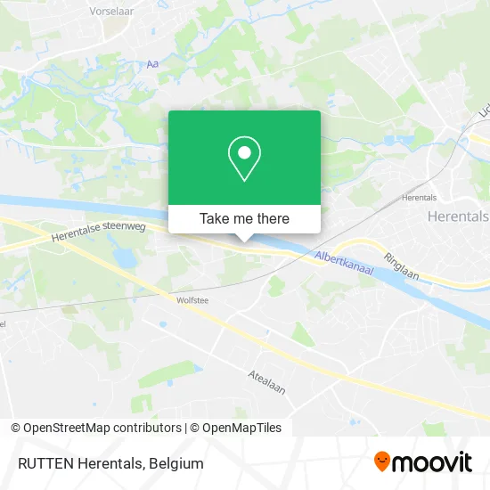 RUTTEN Herentals map
