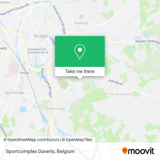 Sportcomplex Daverlo map