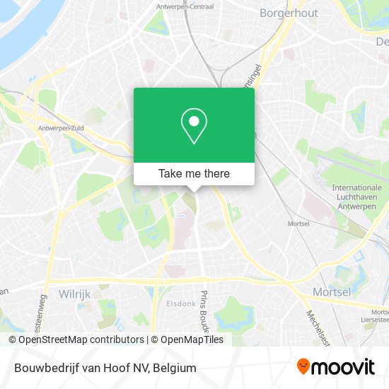 Bouwbedrijf van Hoof NV map