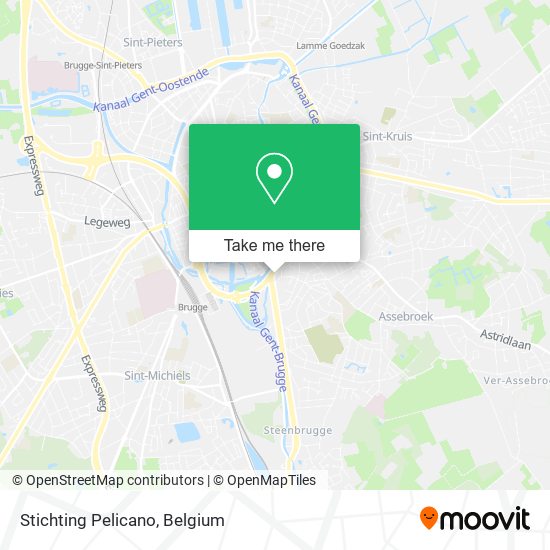 Stichting Pelicano map