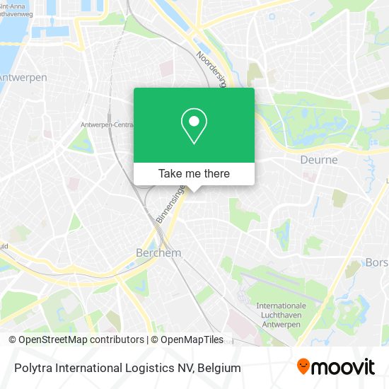 Polytra International Logistics NV map