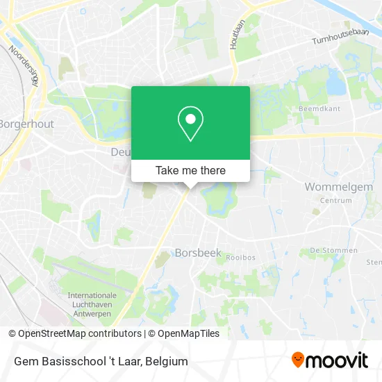 Gem Basisschool 't Laar map