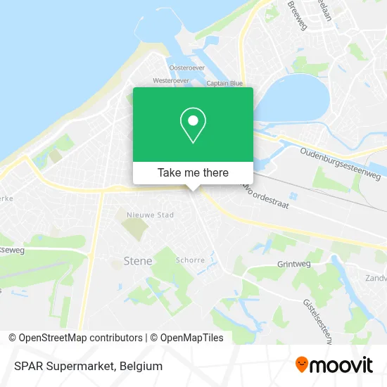 SPAR Supermarket map