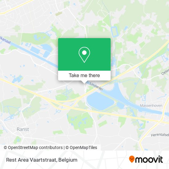 Rest Area Vaartstraat plan