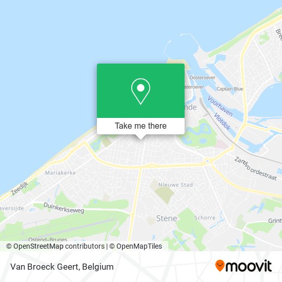 Van Broeck Geert map