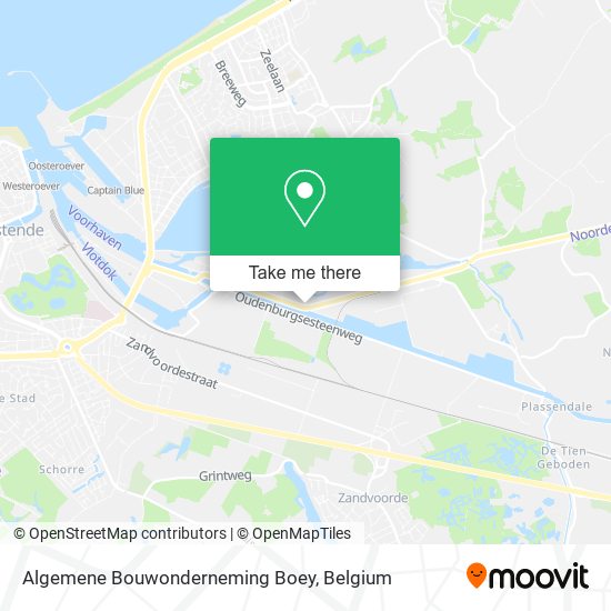 Algemene Bouwonderneming Boey map