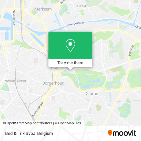 Bed & Trix Bvba plan