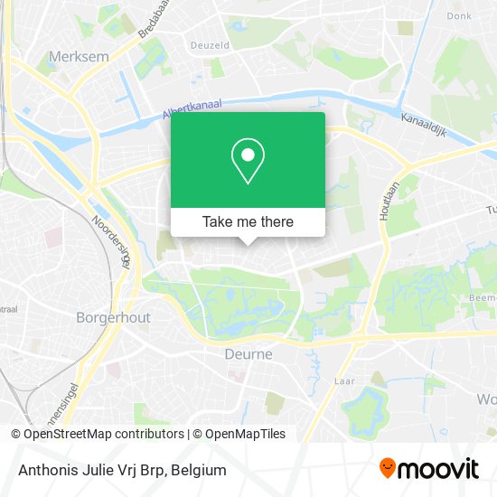 Anthonis Julie Vrj Brp map