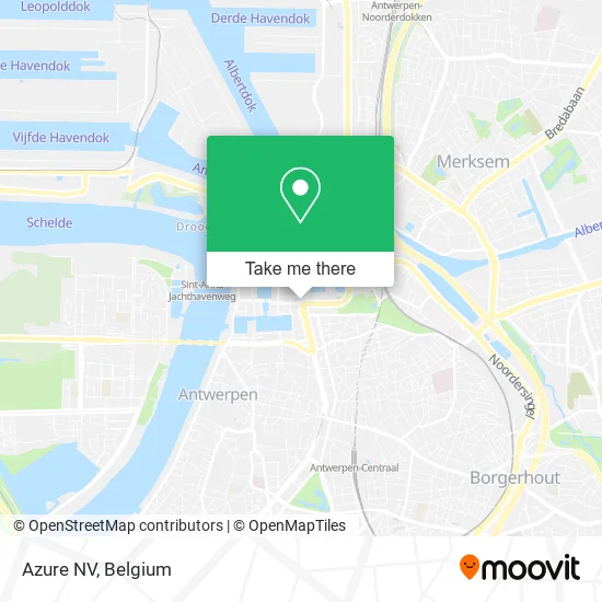 Azure NV map