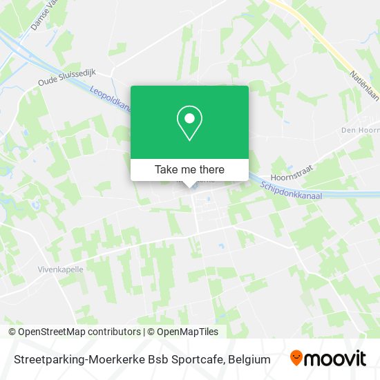Streetparking-Moerkerke Bsb Sportcafe map