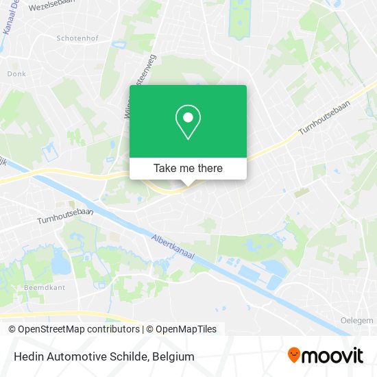 Hedin Automotive Schilde map