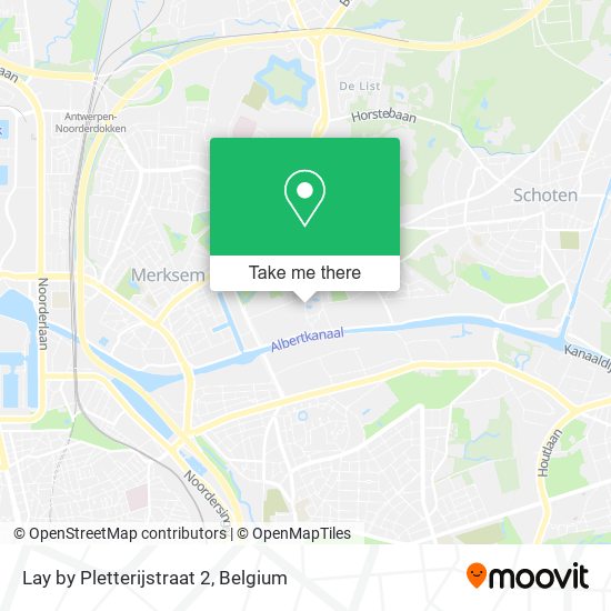 Lay by Pletterijstraat 2 map