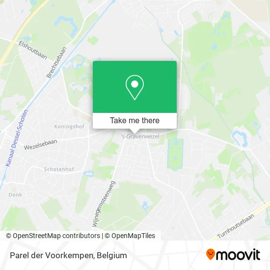 Parel der Voorkempen map
