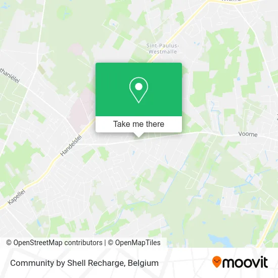 Community by Shell Recharge map