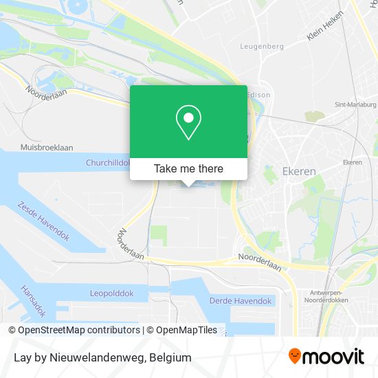 Lay by Nieuwelandenweg map