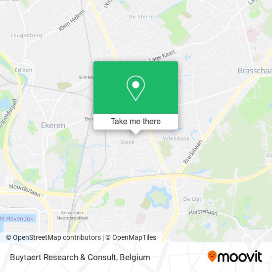 Buytaert Research & Consult map