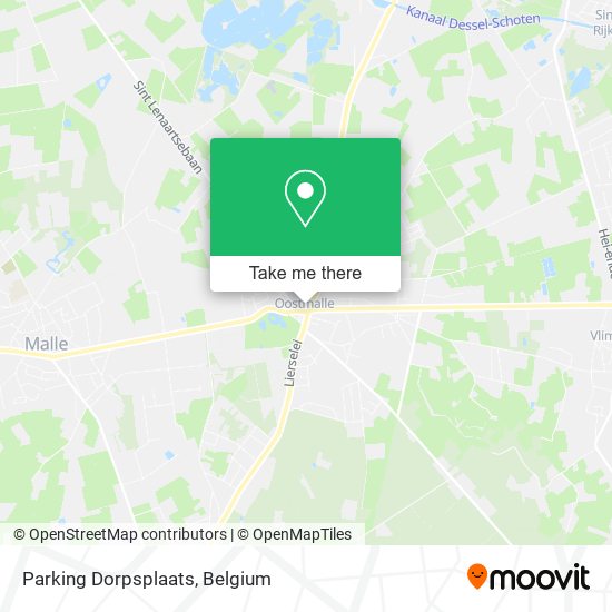 Parking Dorpsplaats map