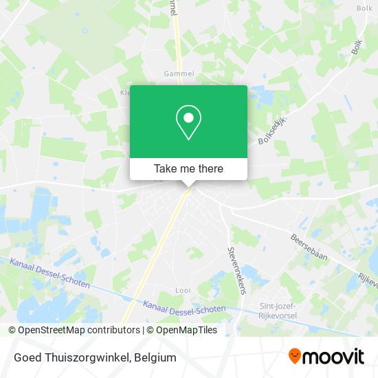 Goed Thuiszorgwinkel map