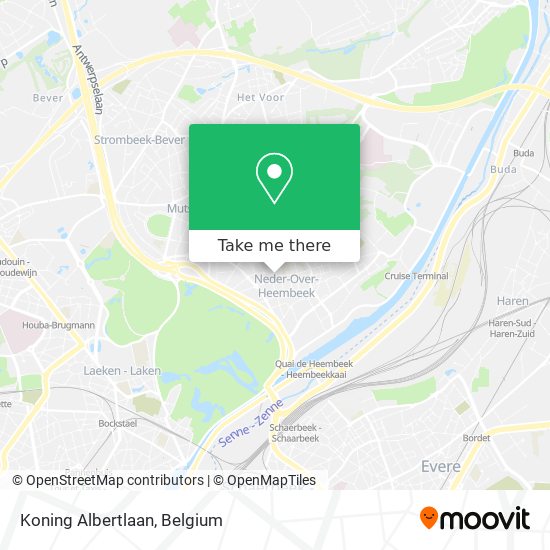 Koning Albertlaan map