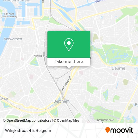 Wilrijkstraat 45 plan