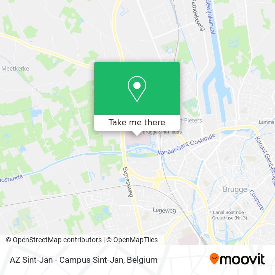 AZ Sint-Jan - Campus Sint-Jan plan